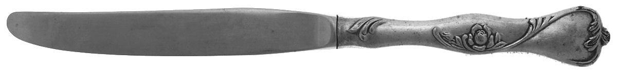 NTS25 (Silverplate) Modern Hollow Knife by National Silver Co-1