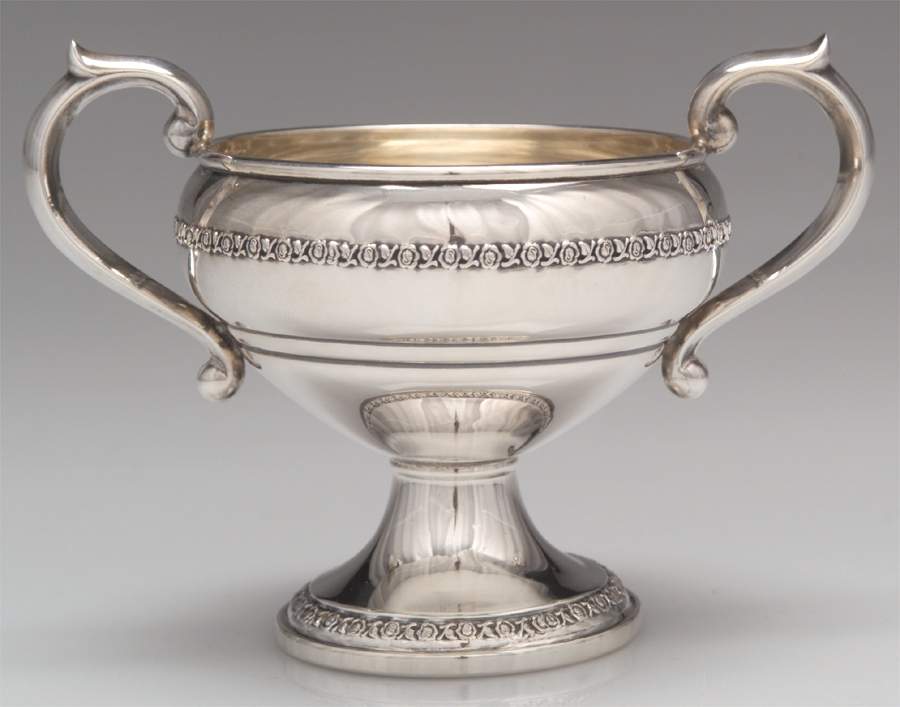 Margaret Rose (Sterling, 1938, Holloware) Weighted Mini Open Sugar by National Silver Co-1