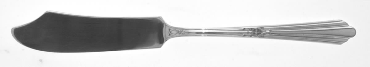 NTS29 (Silverplate) Flat Handle Master Butter Knife by National Silver Co-1