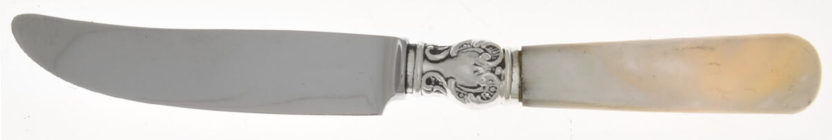 Pearl Handle Flatware 1 (Sterling) Pearl Handle Individual Fruit Knife by Northampton-1