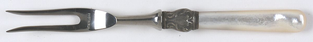 Pearl Handle Flatware 1 (Sterling) Pearl Handle Individual Bird Fork by Northampton-1