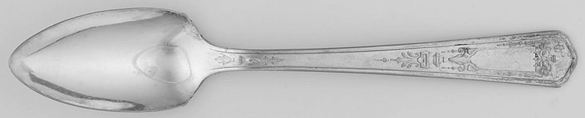 NTS30 (Silverplate) Fruit/Orange Spoon by National Silver Co-1