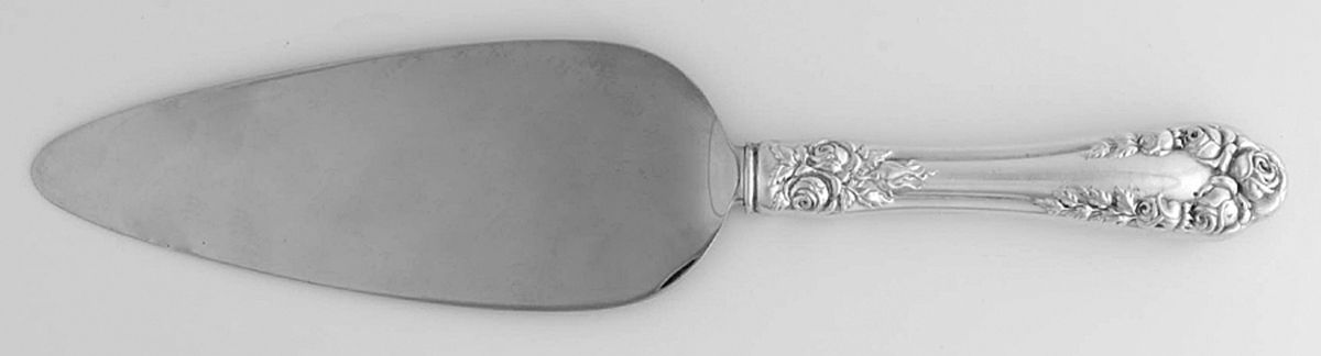 Normandy Rose (Sterling) Pie Server with Stainless Blade by Northumbria-1