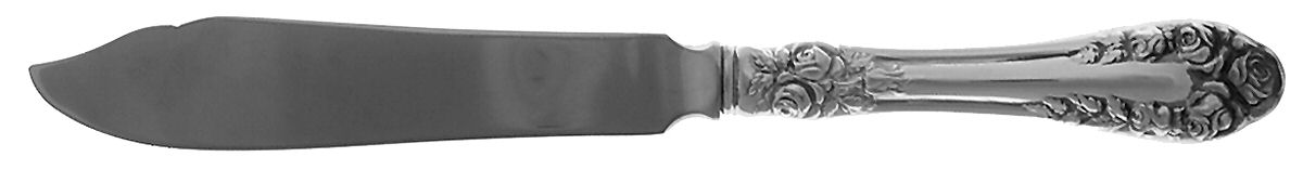 Normandy Rose (Sterling) Individual Fish Knife with Stainless Blade by Northumbria-1