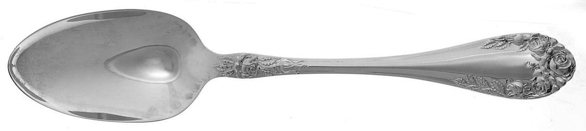 Normandy Rose (Sterling) Dessert/Oval Soup Spoon by Northumbria-1