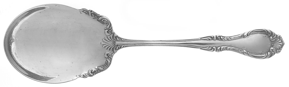 Cello (Sterling) Solid Smooth Casserole Spoon by Northumbria-1