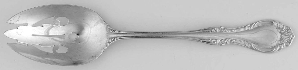 Cello (Sterling) Pierced Tablespoon (Serving Spoon) by Northumbria-1