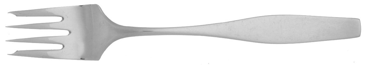 Charlotte (Sterling) Individual Salad Fork by Hans Hansen (Denmark)-1