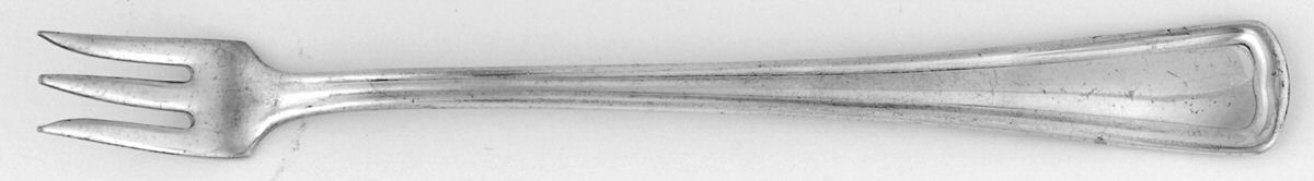 NTS31 (Silverplate) Cocktail/Seafood Fork by National Silver Co-1