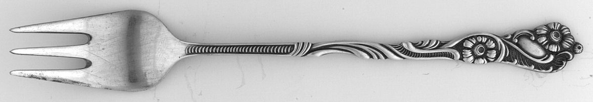 NIJ4 (SILVERPLATE) Pastry Fork by Nils-Johan-1