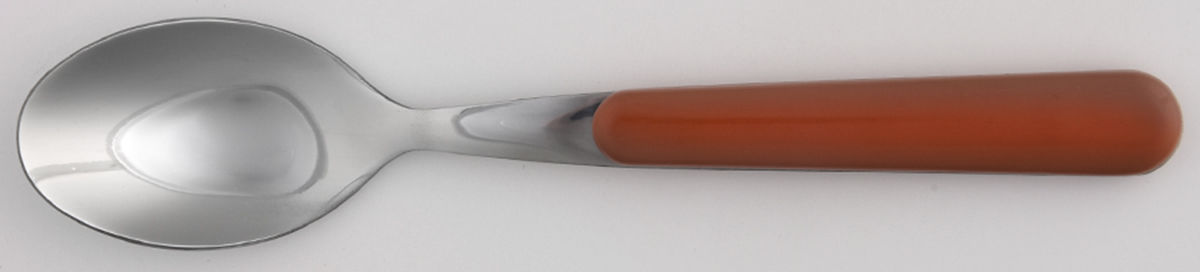 Solid Color Terra Cotta Teaspoon by Nancy Calhoun-1