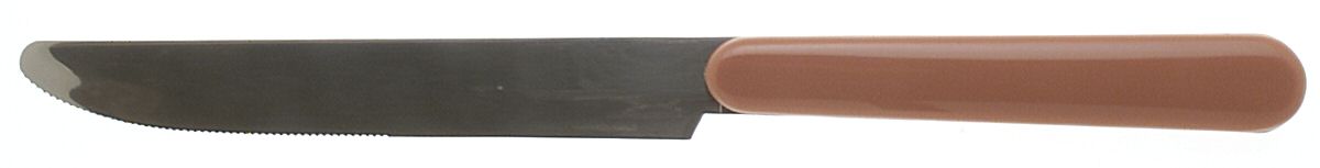 Solid Color Terra Cotta New French Solid Knife by Nancy Calhoun-1