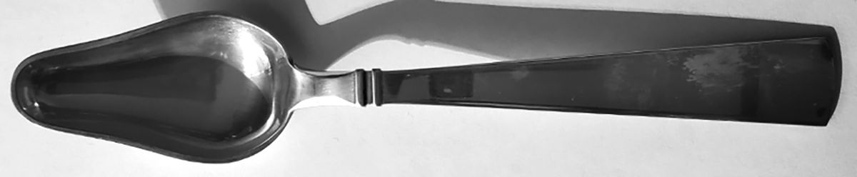 NIL3 (STERLING) Individual Grapefruit Spoon by H Nils (New York) Retailer-1