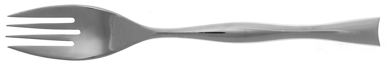 Butterfly (Stainless) Solid Serving Fork by Nambe-1