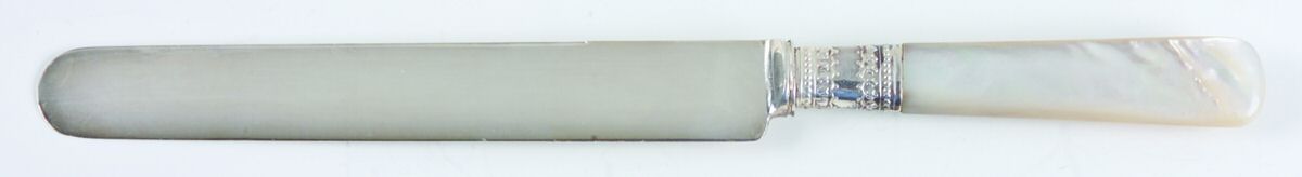 Pearl Handle Flatware 3 (Sterling) Blunt Hollow Knife by Northampton-1