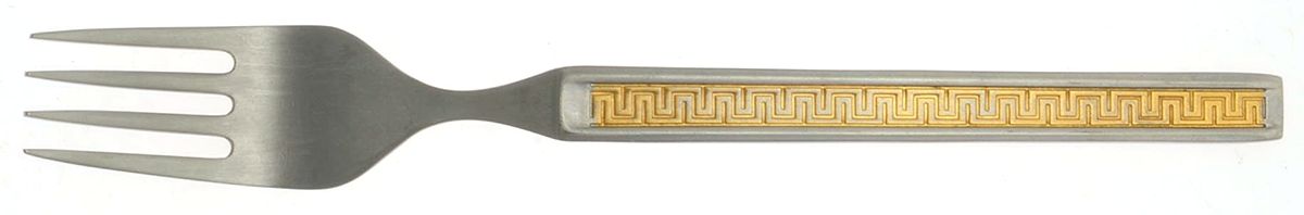 Eros-Gold (Stainless) Fork by Noritake Silver-1