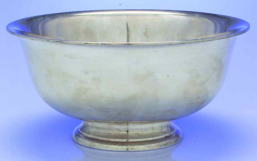 Paul Revere Bowls (Sterling, Hollowware) Sterling Paul Revere Bowl by National Silver Co-1