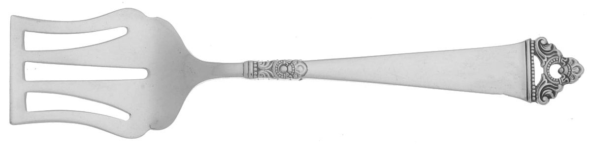 Odel (Sterling) Solid Flat Sardine Server by Nils Hansen (Norway)-1