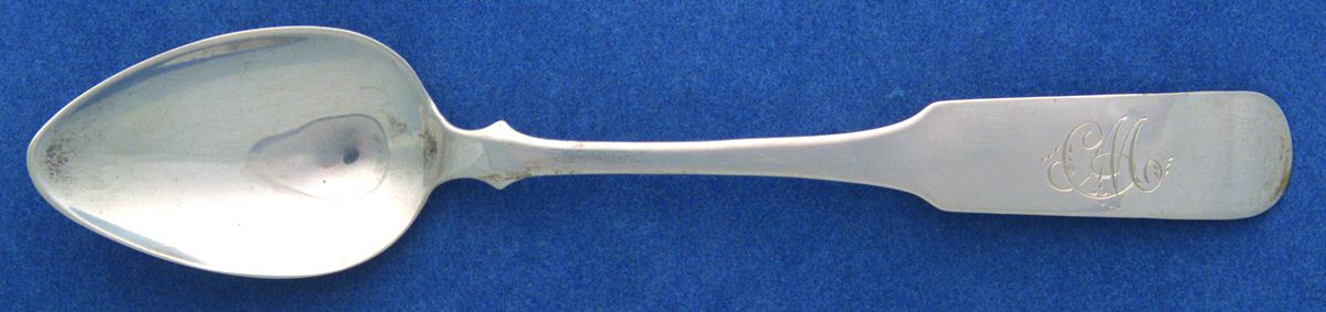 NHC2 (COIN, POINTED WINGS) Five O'Clock Teaspoon by Newell Harding & Co-1
