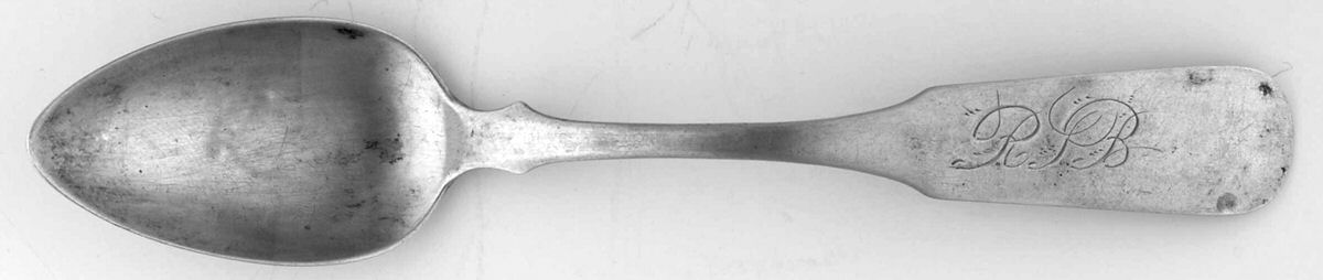 NHC2 (COIN, POINTED WINGS) Teaspoon by Newell Harding & Co-1