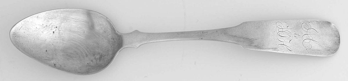 NHC2 (COIN, POINTED WINGS) Teaspoon by Newell Harding & Co-1