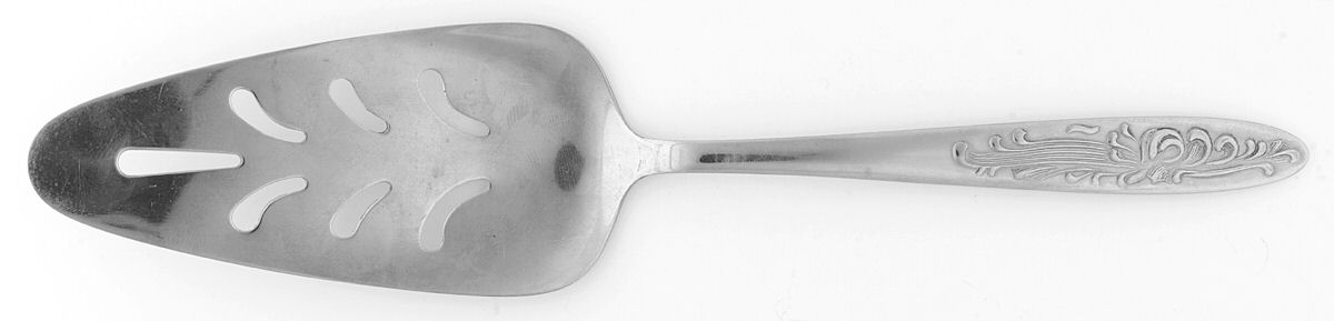 NST98 (Stainless) Pierced All Stainless Pie Server by National Stainless-1