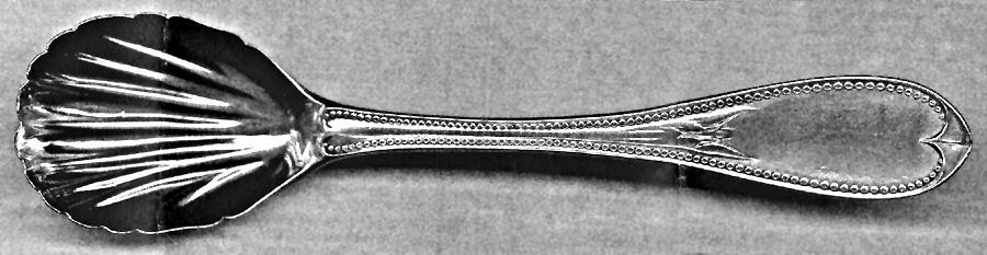 NC21 (Sterling) Sugar Shell Spoon by Nowlan Co, The-1