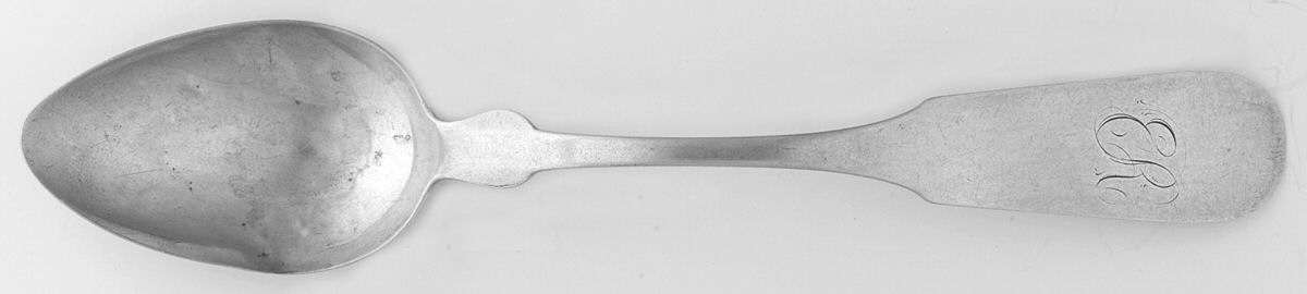 NHC3 (Coin, Round Wings) Dessert/Oval Soup Spoon by Newell Harding & Co-1