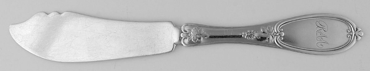 NHC4 (Coin) Flat Handle Master Butter Knife by Newell Harding & Co-1