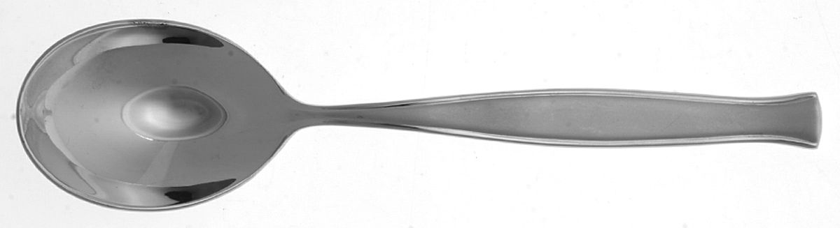 Satin Slip (Stainless) Sugar Spoon by Nicole Miller-1