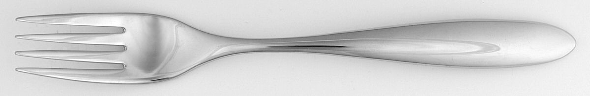 Glacier (Stainless) Individual Salad Fork by Nambe-1