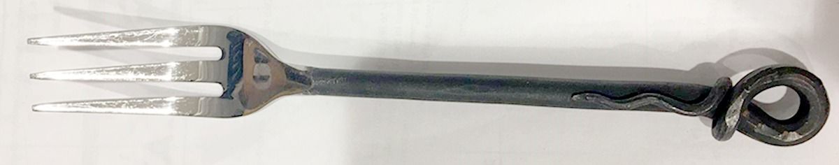 Lorenza (Stainless) Individual Salad Fork by Napastyle-1