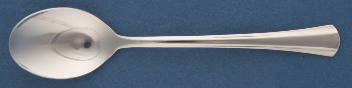 NS12 (Stainless, Japan) Place/Oval Soup Spoon by Noritake Silver-1
