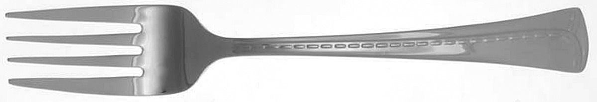 City Rhythms (Stainless) Individual Salad Fork by Nicole Miller-1