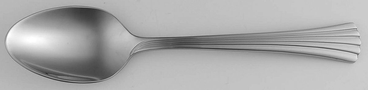 Sasha (Stainless) Teaspoon by Nicole Miller-1