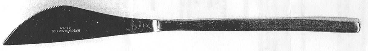 Svendia (Stainless) Modern Solid Knife by Nasco-1