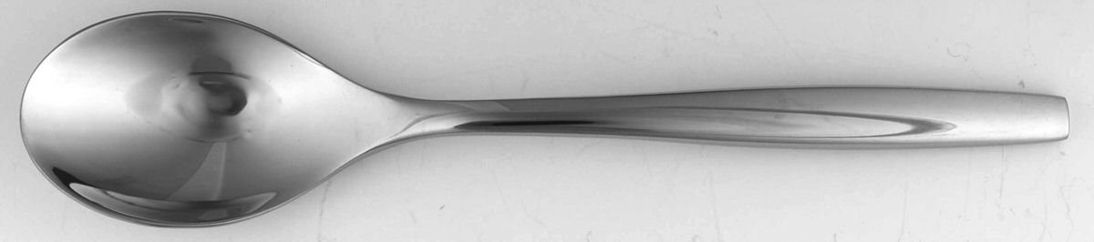 Aidan (Stainless) Place/Oval Soup Spoon by Nambe-1