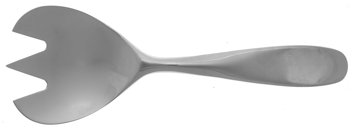Sage (Stainless) Solid Serving Fork by Nambe-1