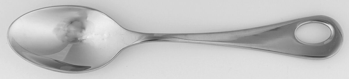 Fuego (Stainless) Place/Oval Soup Spoon by Nambe-1