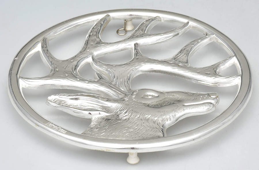 Silverplate Hollowware Trivet by Neiman Marcus-1
