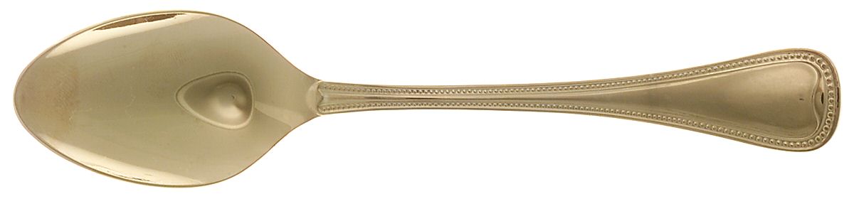 NTV2 (Gold Electroplate) Place/Oval Soup Spoon by Ntc Silver-1