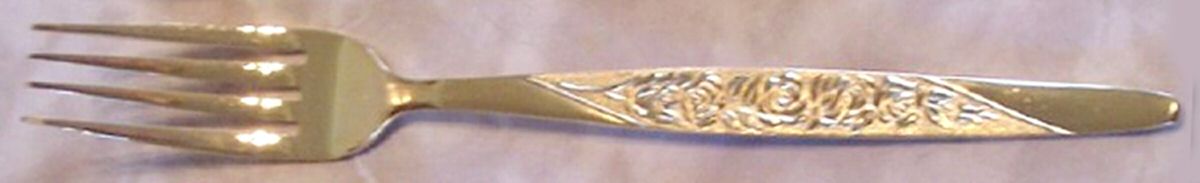 NST103 (Gold Electroplate) Fork by National Stainless-1