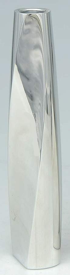 Twist (Hollowware, Metal) 9" Candlestick by Nambe-1
