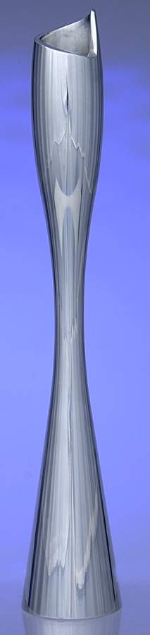 Spiral (Hollowware, Metal) 11" Candlestick by Nambe-1