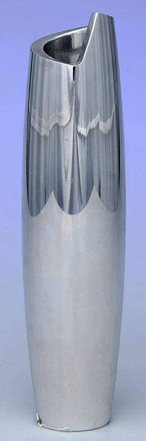 Spiral (Hollowware, Metal) 9" Vase by Nambe-1