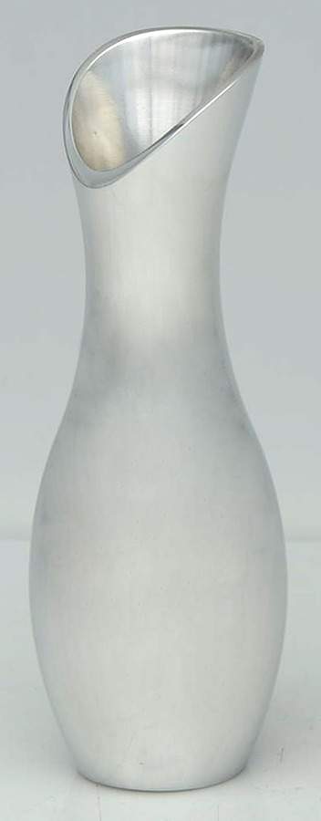 Vesta (Hollowware, Metal) 7" Vase by Nambe-1