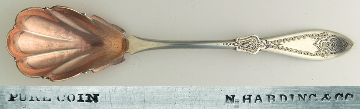 NHC6 (Coin) Preserve Spoon by Newell Harding & Co-1