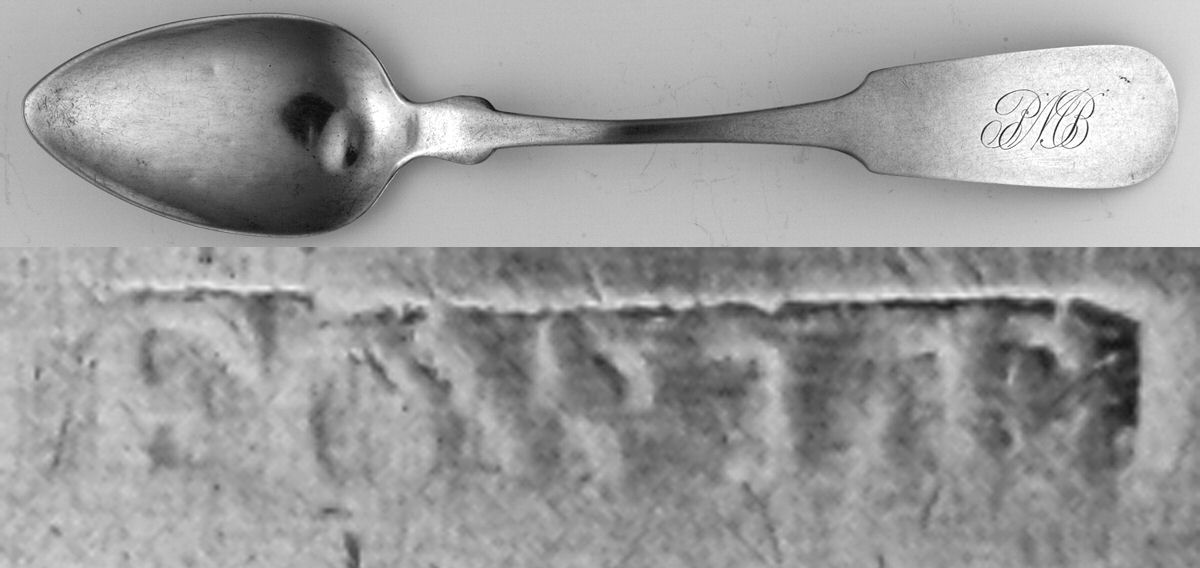 NFW1 (Coin) Teaspoon by Nathaniel Fowle-1