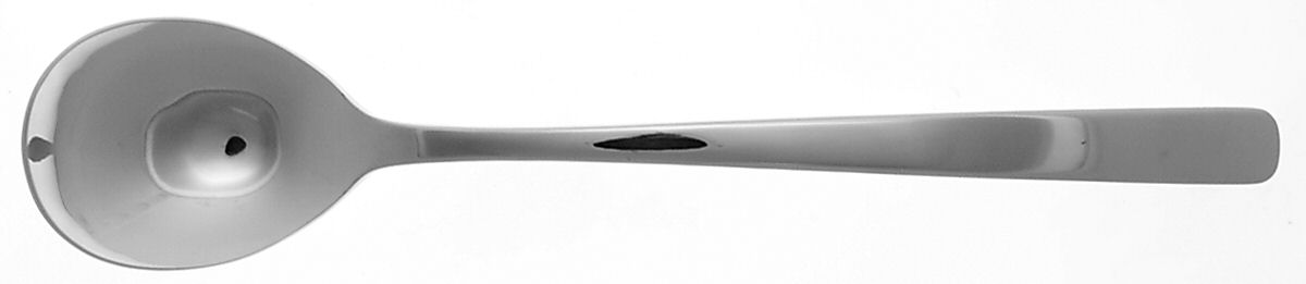 NSF3 (Stainless) Solid Salad Serving Spoon by Nest Silver-1