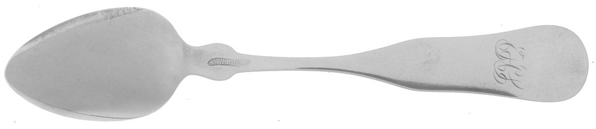 Coin Silver Flatware Teaspoon by Newell Harding & Co-2